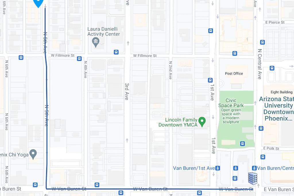 Apartment Walkable Dtph W/ Pool And Parking Phoenix